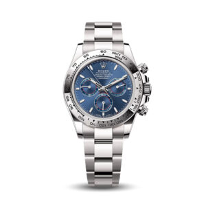 Daytona White Gold Blue Dial 'John Mayer'