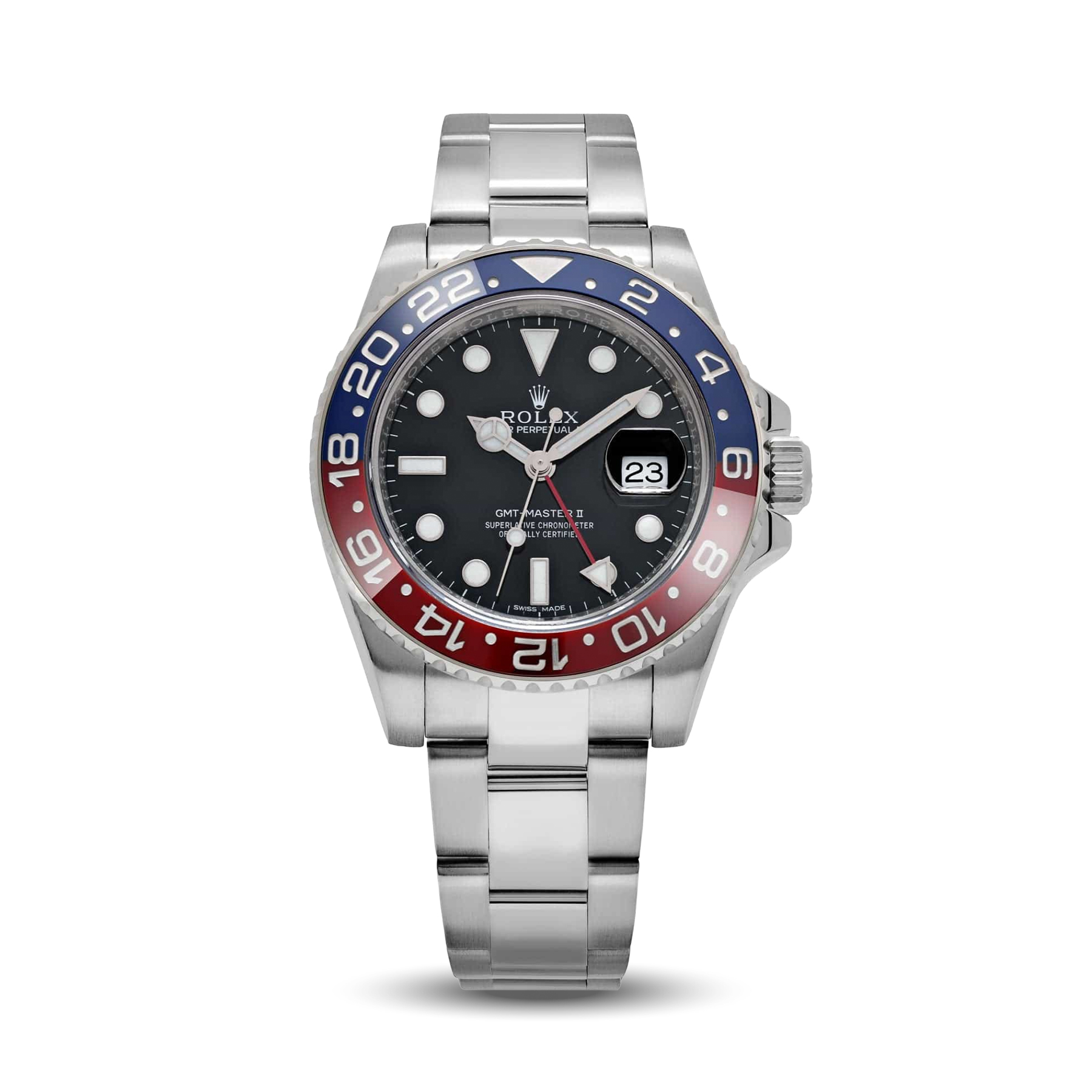 GMT-MASTER II WHITE GOLD 'PEPSI'