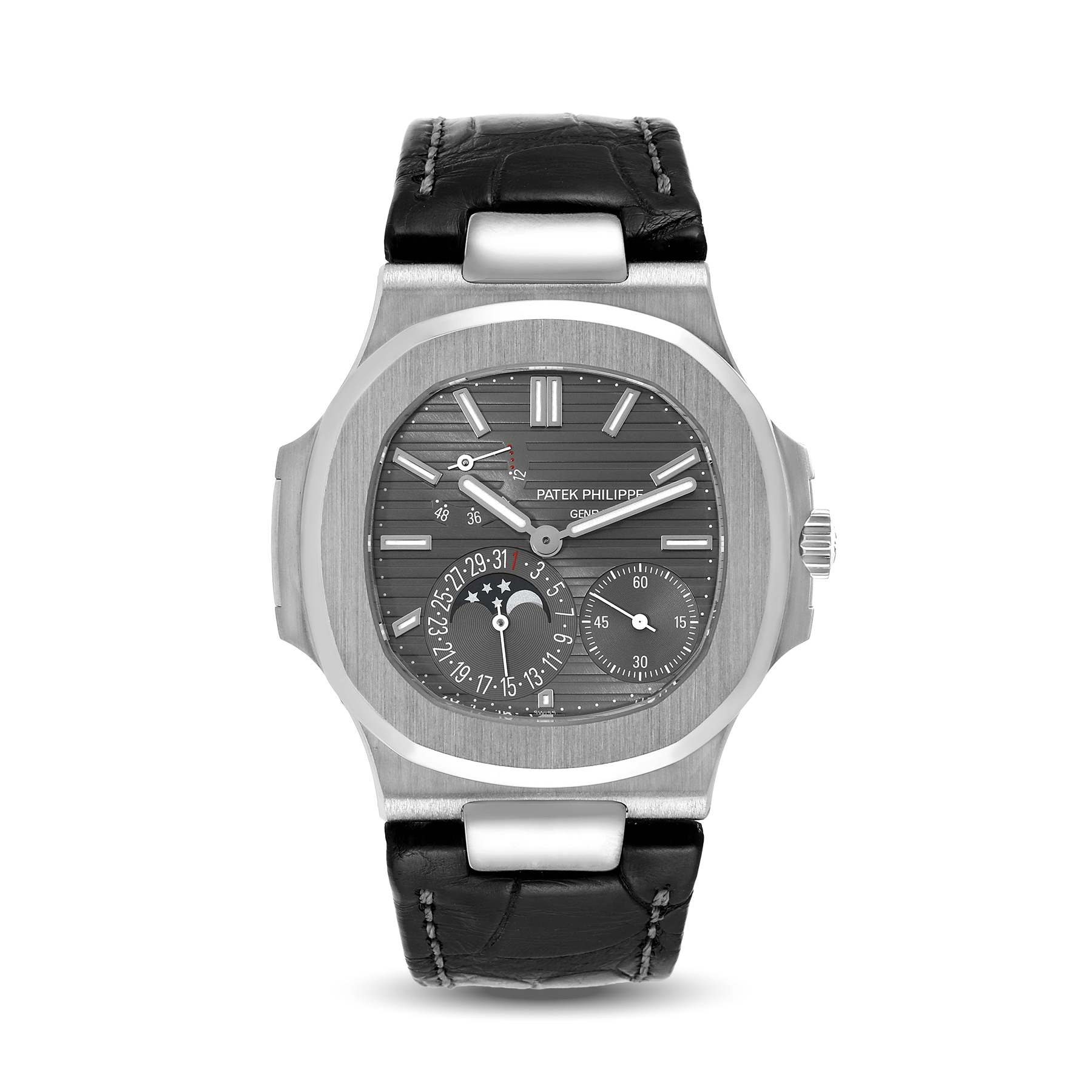 NAUTILUS MOONPHASE WHITE GOLD 5712G (2015)