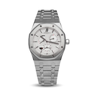 26120ST Royal Oak Dual Time Steel White Dial (Pre-owned 2011)