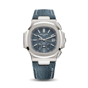 5980/60G Nautilus Chronograph White Gold Denim (New 2025)