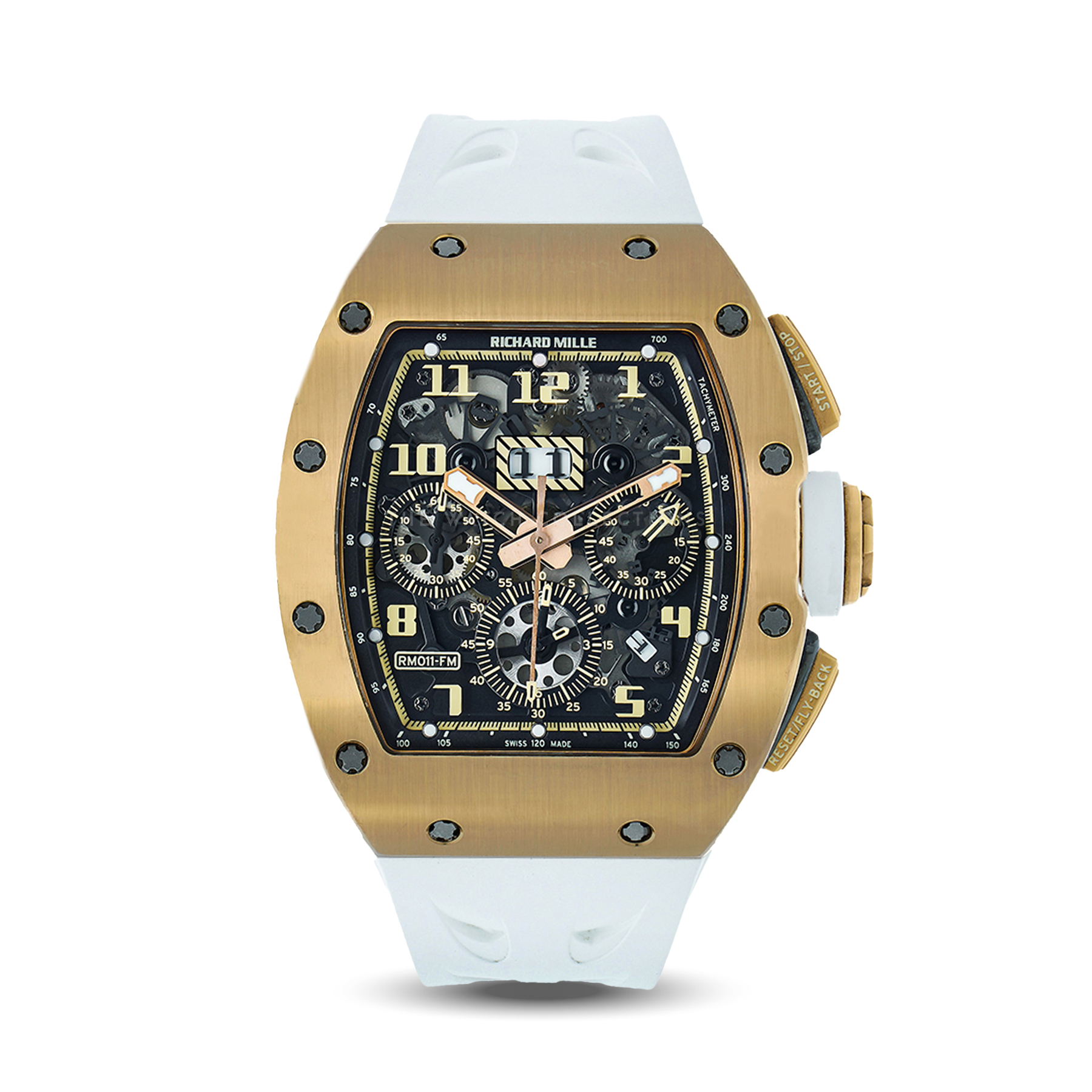 RM011 Rose Gold Felipe Massa 'Ivory' (Pre-owned 2016)