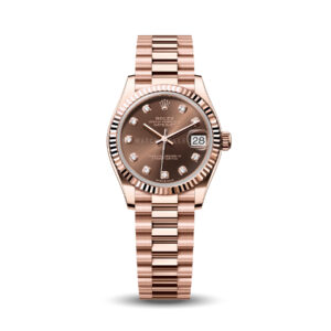 278275G Datejust Rose Gold Choco Diamond Dial Presidential (New 2024)