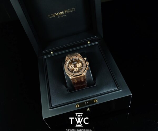 ROYAL OAK CHRONOGRAPH ROSEGOLD *NEW MODEL SIHH 2017 - Image 4