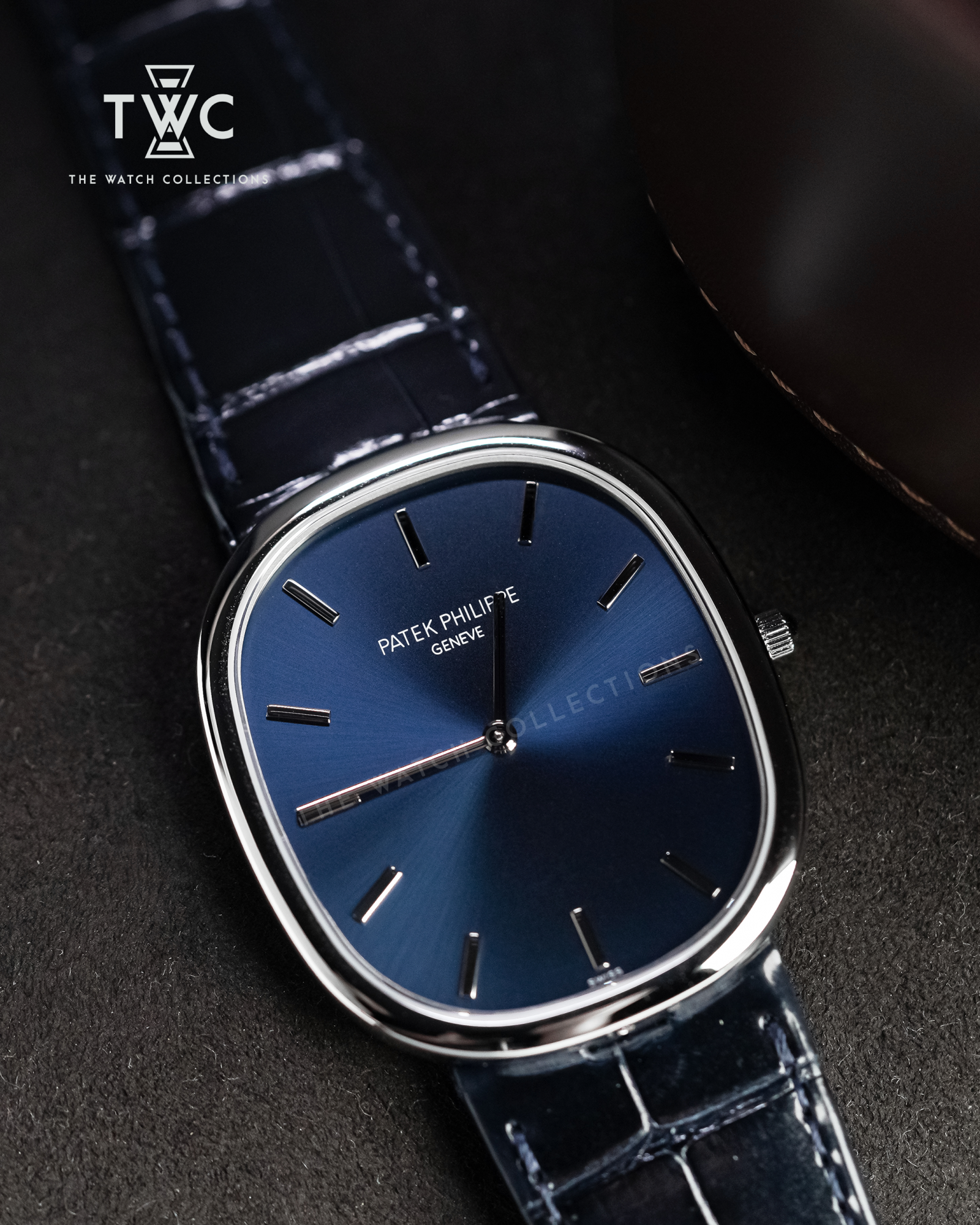 5738P Golden Ellipse Platinum Blue Dial (Brand New 2025) - Image 3