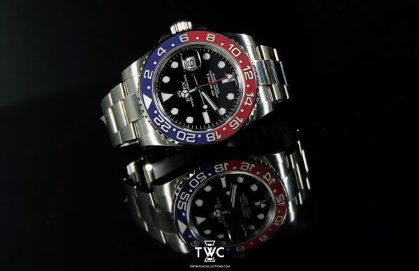 GMT-MASTER II WHITE GOLD 'PEPSI' - Image 3