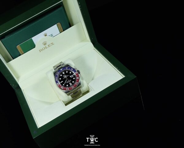 GMT-MASTER II WHITE GOLD 'PEPSI' - Image 4