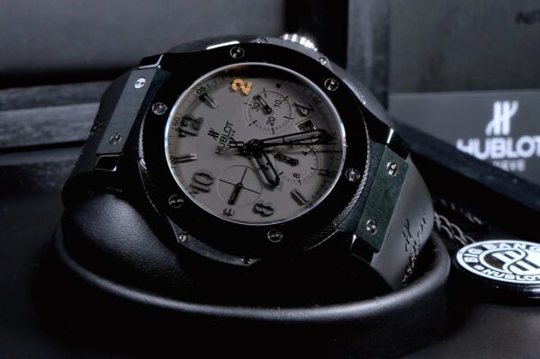 BIG BANG ALL BLACK "2" HOUR GLASS TEMPUS CERAMIC - Image 2