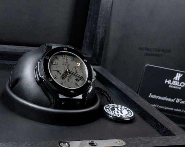 BIG BANG ALL BLACK "2" HOUR GLASS TEMPUS CERAMIC - Image 6