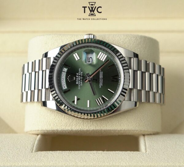 Day-Date Olive Green White Gold - Image 5
