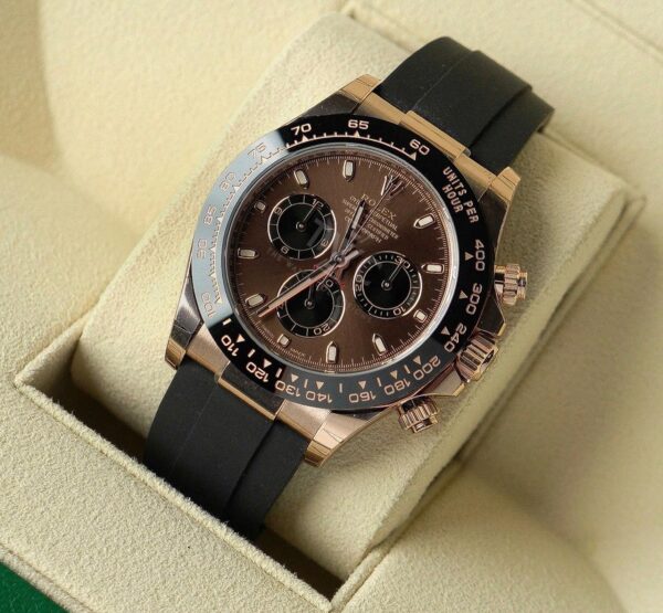 DAYTONA ROSE GOLD CHOCOLATE DIAL OYSTERFLEX 116515LN - Image 3