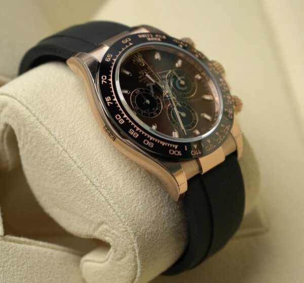 DAYTONA ROSE GOLD CHOCOLATE DIAL OYSTERFLEX 116515LN - Image 4