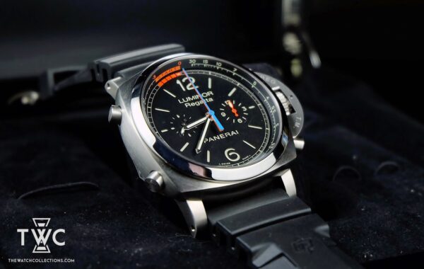 BNIB LUMINOR 1950 REGATTA FLYBACK CHRONO TITANO (PAM 526) 47mm' - Image 3