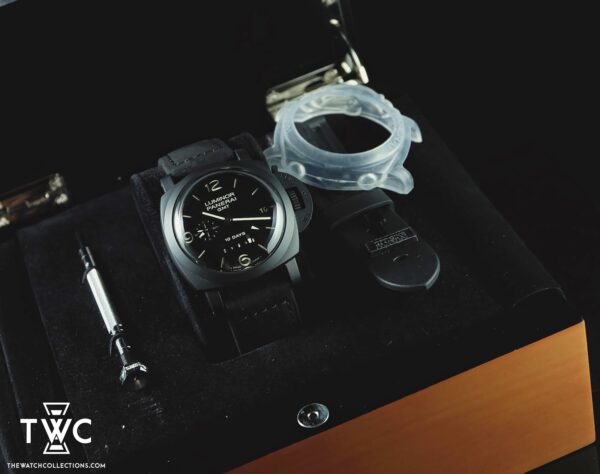 LUMINOR 1950 10 DAYS GMT CERAMICA (PAM 335) 44mm' - Image 6