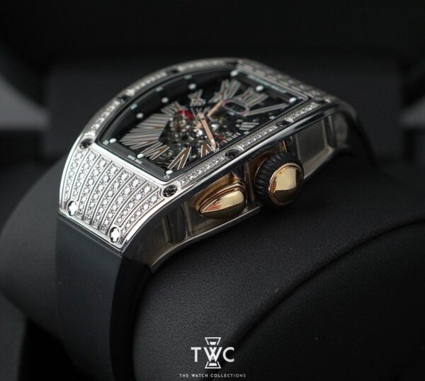 RM037 White Gold Medset Factory Diamond - Image 3