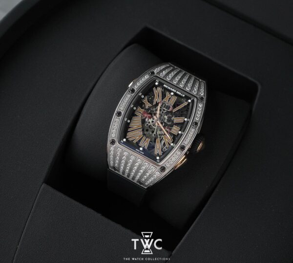 RM037 White Gold Medset Factory Diamond - Image 5