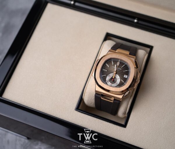 NAUTILUS CHRONOGRAPH ROSE GOLD 5980R - Image 5