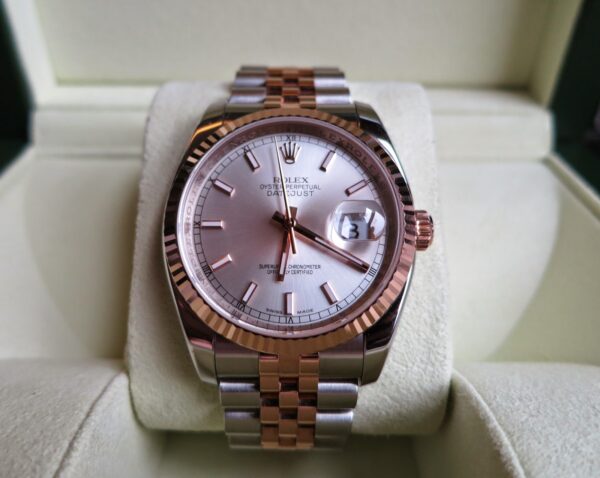 OYSTER PERPETUAL DATEJUST ROSE GOLD - Image 4