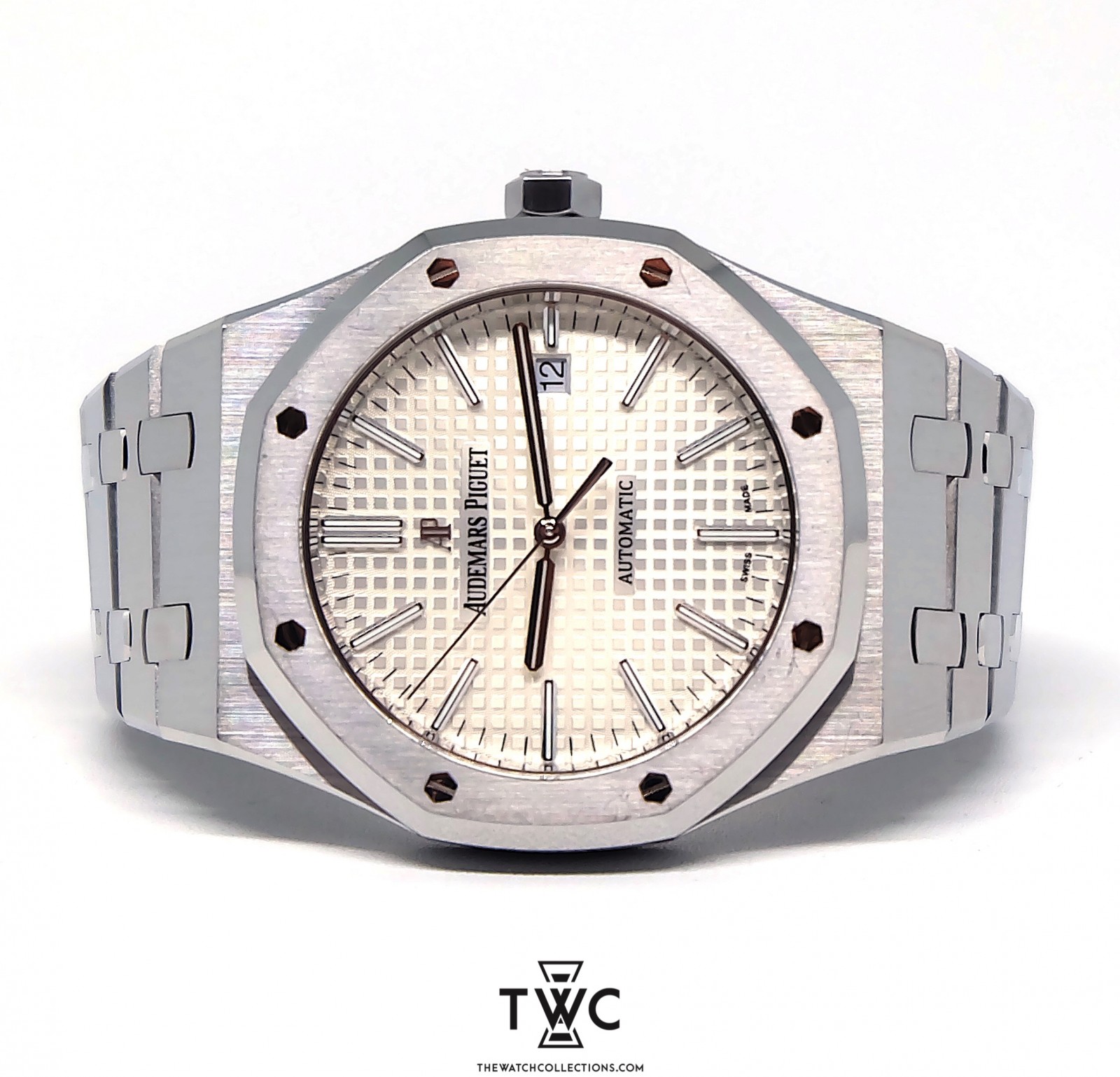 ROYAL OAK STAINLESS STEEL WHITE DIAL (2017) - Image 2