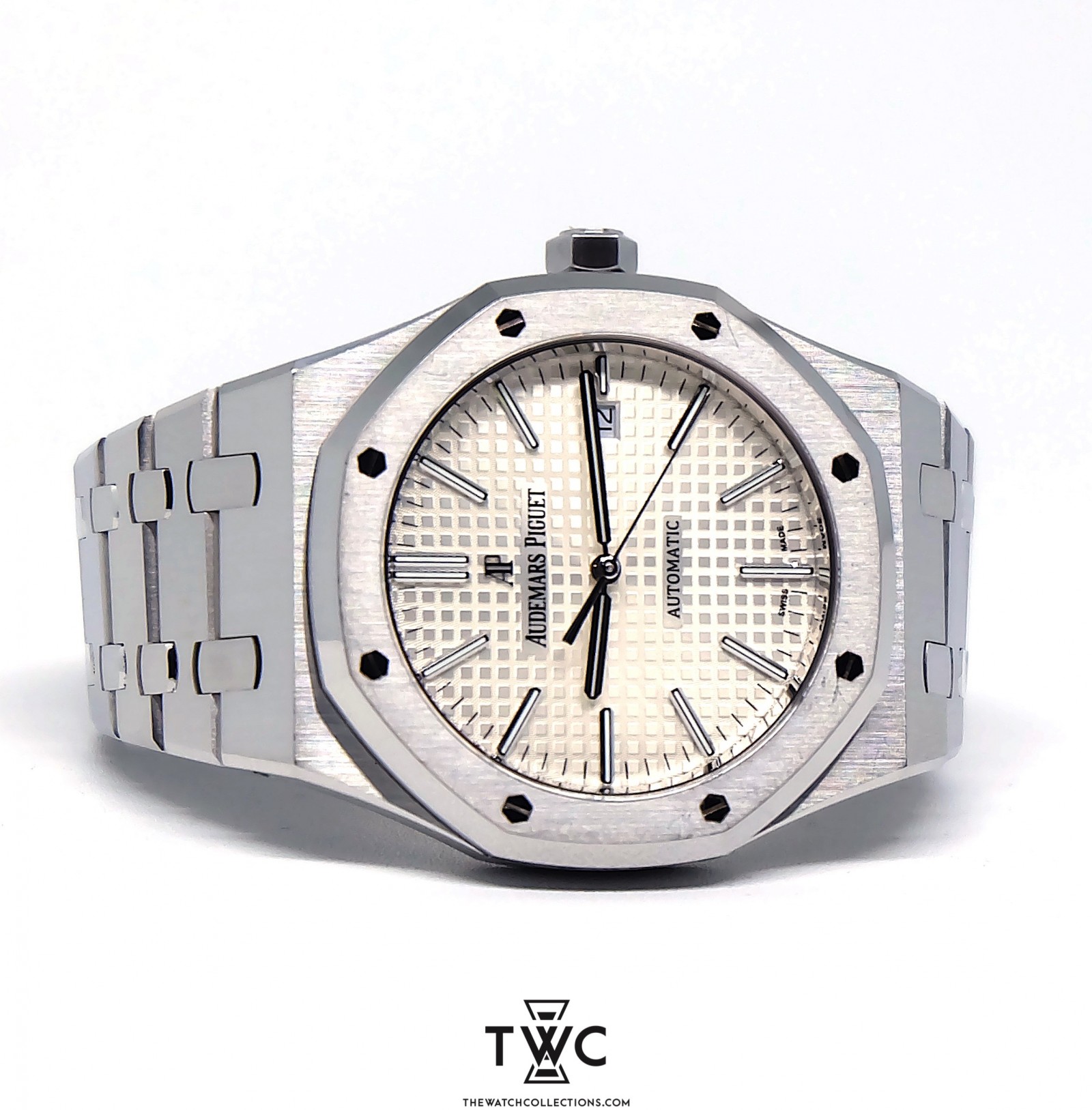 ROYAL OAK STAINLESS STEEL WHITE DIAL (2017) - Image 3