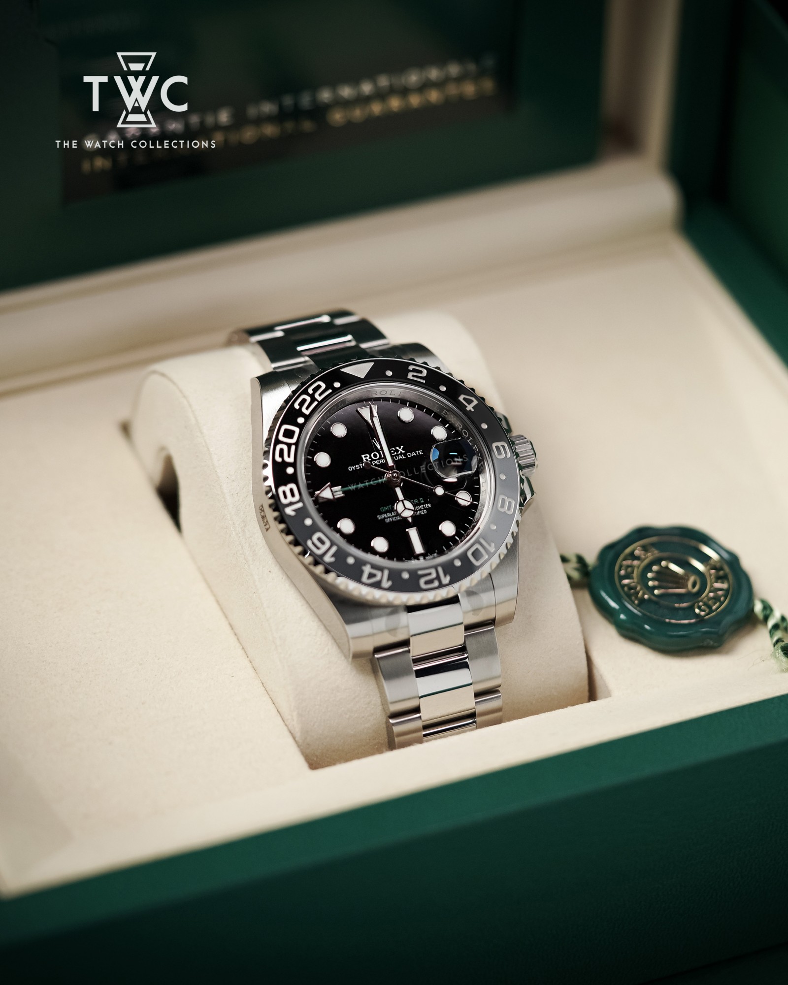 126710GRNR GMT-Master II 'Bruce Wayne' Oystersteel (New 2025) - Image 2