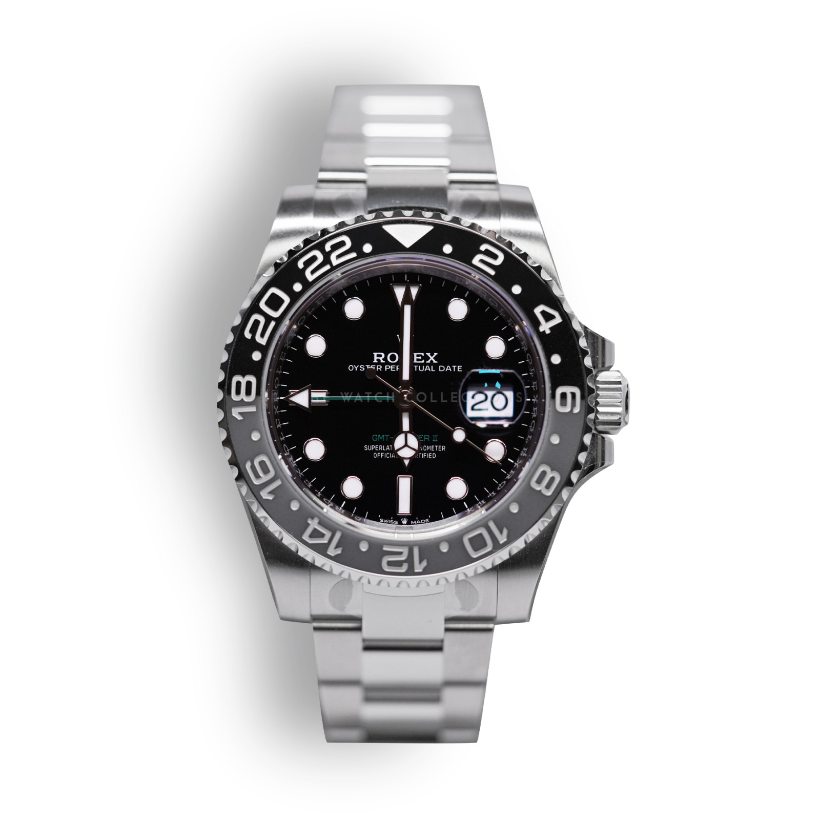 126710GRNR GMT-Master II 'Bruce Wayne' Oystersteel (New 2025) - Image 5