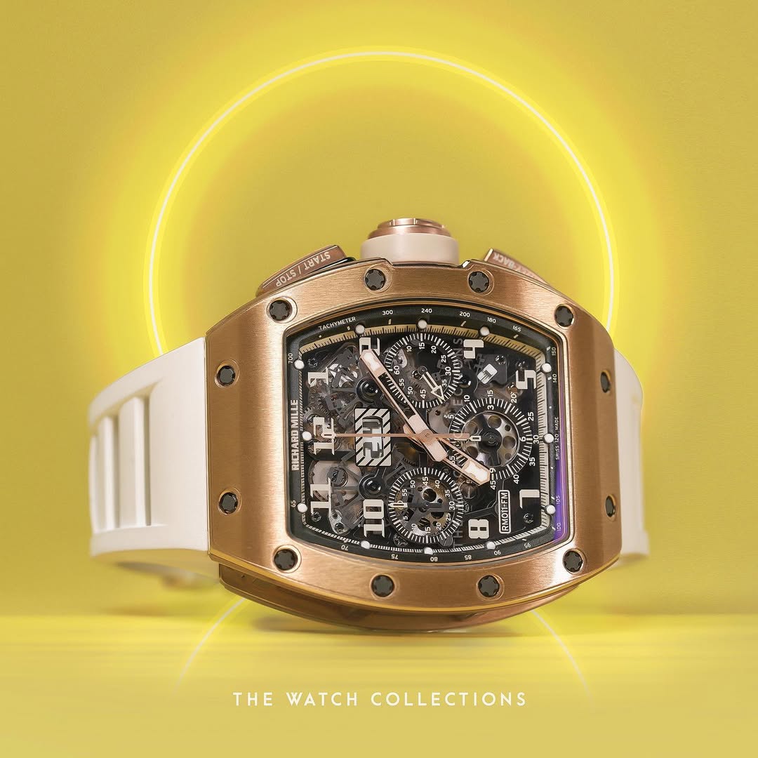 RM011 Rose Gold Felipe Massa 'Ivory' (Pre-owned 2016) - Image 2