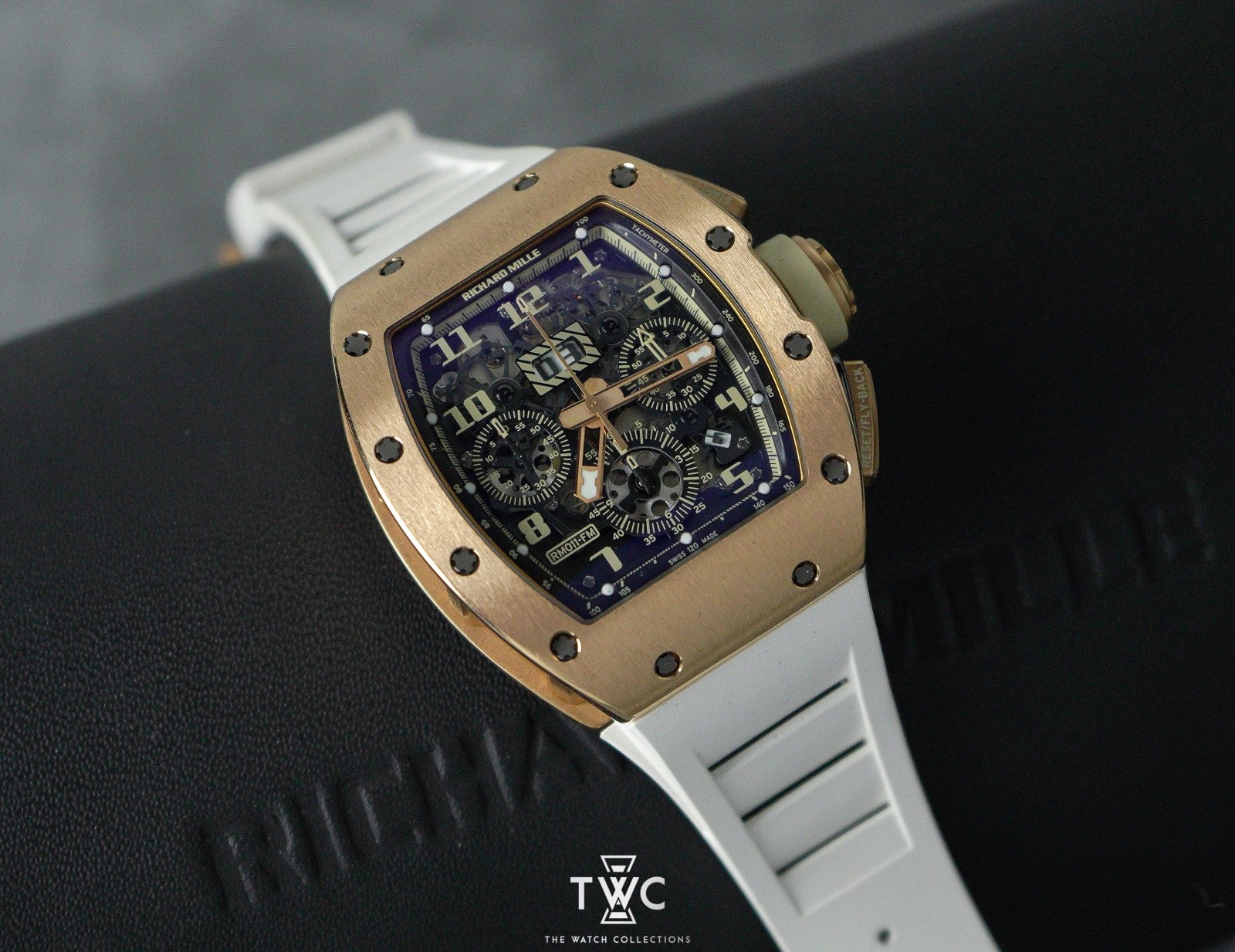 RM011 Rose Gold Felipe Massa 'Ivory' (Pre-owned 2016) - Image 4
