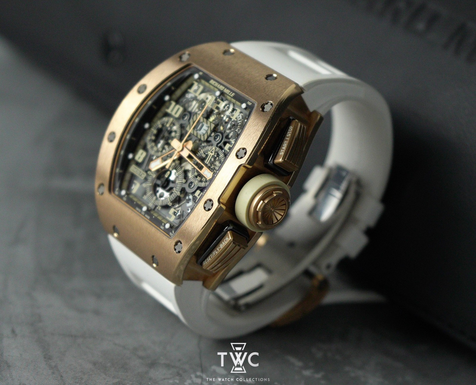 RM011 Rose Gold Felipe Massa 'Ivory' (Pre-owned 2016) - Image 6