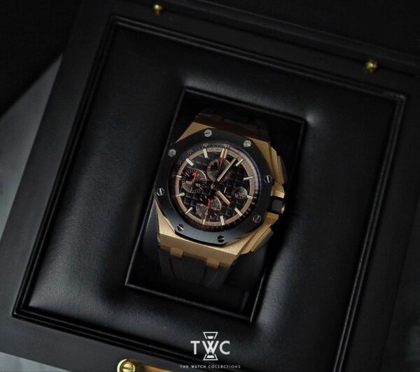 ROYAL OAK OFFSHORE CHRONOGRAPH NOVELTY ROSE GOLD - Image 3