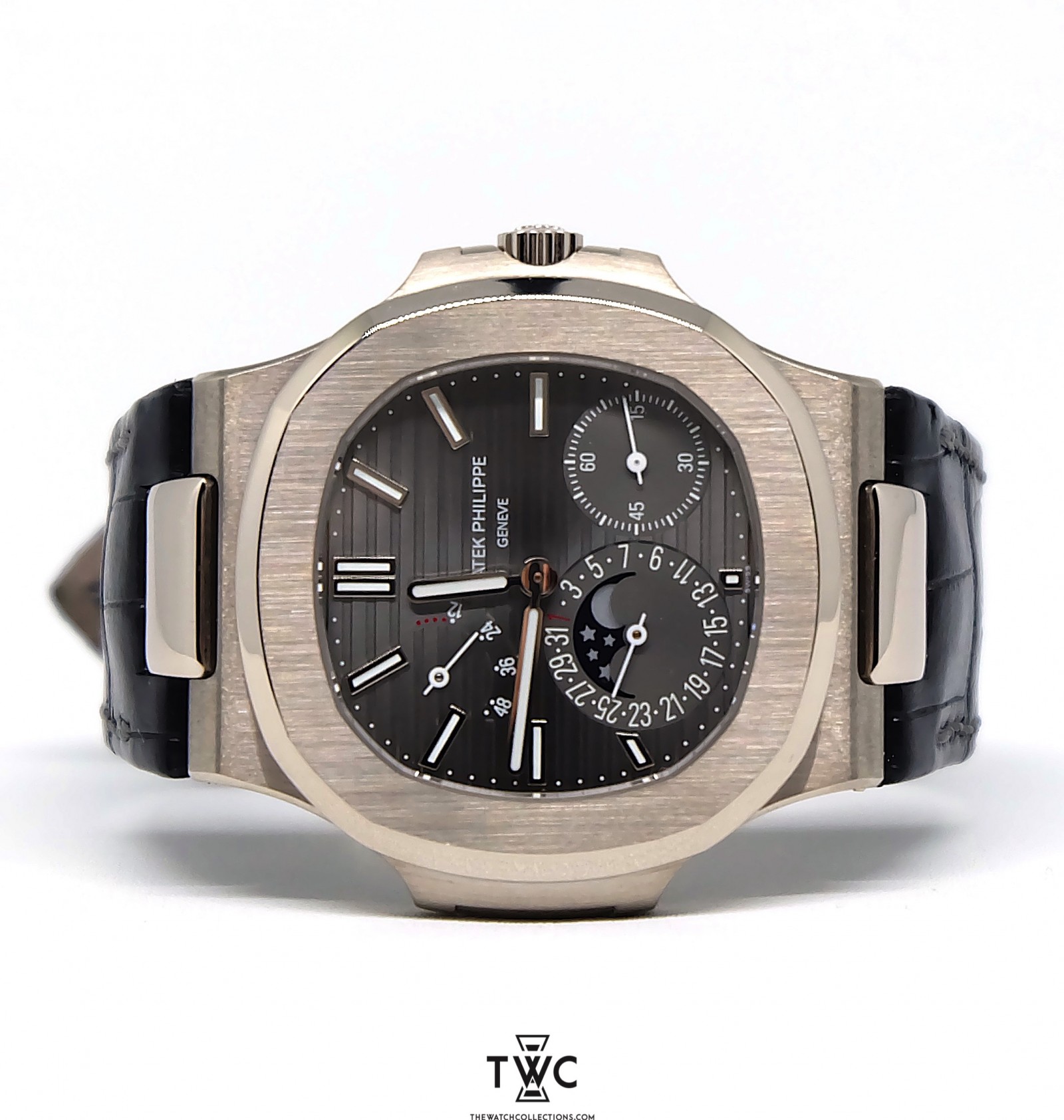 NAUTILUS MOONPHASE WHITE GOLD 5712G (2015) - Image 2